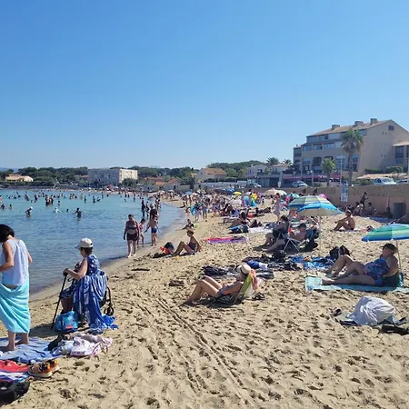 43 M2 2 épis - à 400m - Parking Jardin Terrasse Wifi Hébergement de vacances Six-Fours-les-Plages